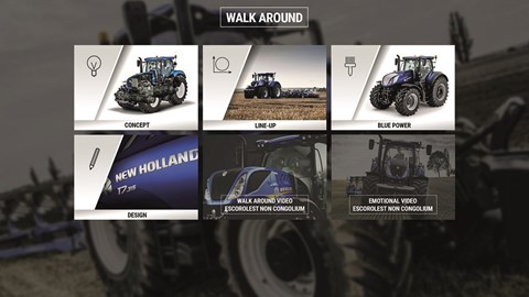 New Holland T7 Heavy Duty  Range and On board 360 Apps