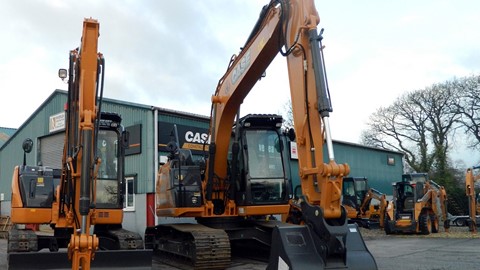 J Mousley & Sons add CASE Construction Equipment excavators to its fleet