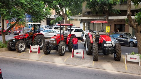 Case IH sugar cane harvesting solutions on display during the 6th Africa Sugar Conference