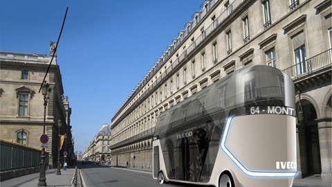 Iveco Bus design project by Transport Design students at L’École de design Nantes Atlantique