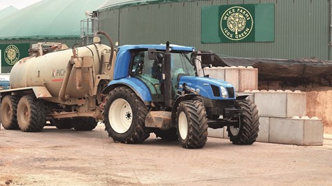 New Holland Agriculture T6 Prototype Bio-Methane Powered Tractor