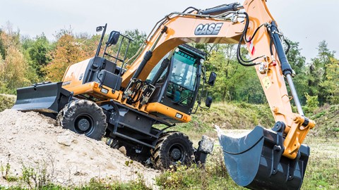 Case Construction Equipment Wheeled Excavator