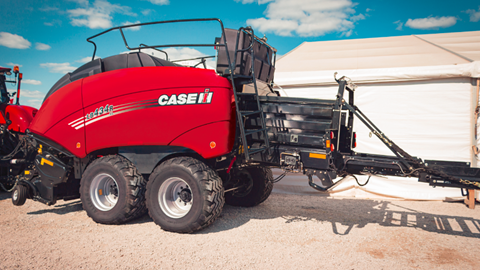 The new LB434XL 3x4 large square baler from Case IH