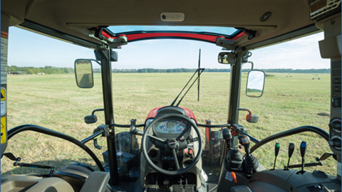 The Farmall 100A series tractors are designed for better comfort and control.