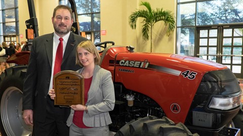 Dr. Emily Buck and her husband John were one of this year’s runners-up