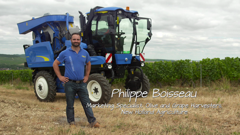 Philippe Boisseau, Marketing Specialist Olive and Grape Harvesters at New Holland Agriculture