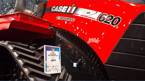 Case IH Quadtrac Awarded Machine of the Year 2014