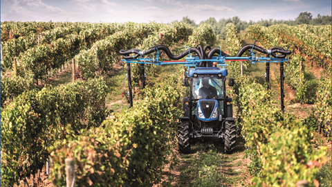 New Holland Agriculture introduces the new T4 FNV series of narrow tractors