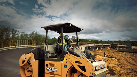 CASE Construction Equipment (Booth 454) will give away one of its Small DV Series rollers at the 2015 NPE