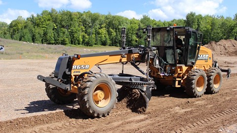 Machine Control Improves Grader Operation