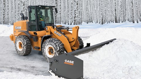 New CASE Sectional Snow Pusher