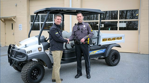 New Holland Rustler™ Utility Vehicle to Aid New Holland Police Department