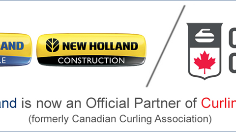 New Holland Joins Canadian Curling Association as Official Partner