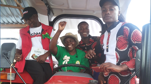 Harare Show Overall Winner, Ms Gracious Patricious Makoti