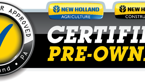 New Holland’s Certified Pre-Owned Program