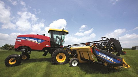 New Holland Speedrower® Self-Propelled Windrower Tuned for Performance