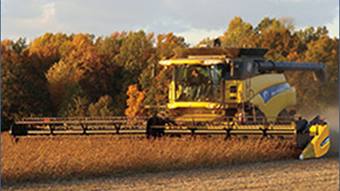High-Capacity Draper Headers Designed for New Holland Combines Cut Harvest Losses