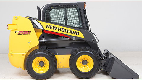 New Holland’s newest addition to the 200 Series, the L221 skid steer