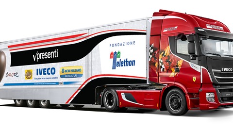 CNH Industrial is supporting the Italian Telethon Foundation through a number of initiatives involving its brands