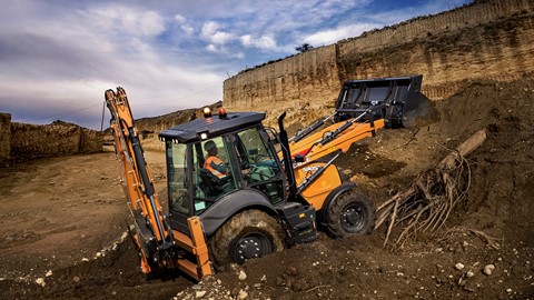 CASE Construction 580ST Backhoe Loader