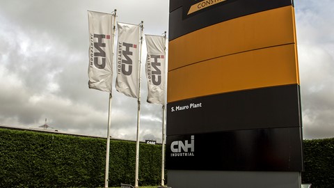 The Case Construction Equipment plant in San Mauro, near Turin, Italy