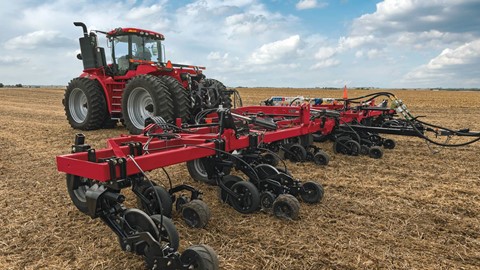 The Nutri-Placer 930 fertilizer applicator with new High-speed Low Disturbance (HSLD)