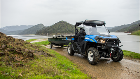 New Holland Agriculture unveils the new Rustler 850 model at the 2017 World Ag Expo