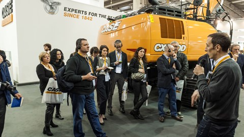 CASE’s brand-new range of C Series mini excavators will debut at Samoter