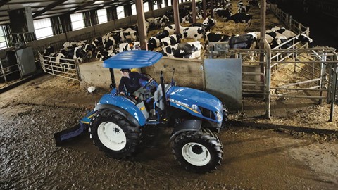The new T5 tractor range scraping