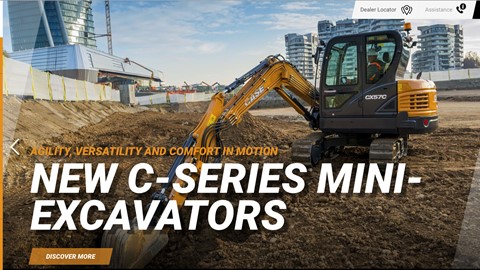 CASE Construction Equipment launched its new website designed to deliver seamless support and information to customers