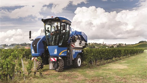 New Holland Self Propelled Grape Harvesters have reached the production milestone of 15,000