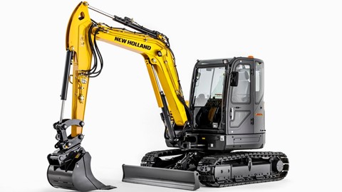 The new mini excavator series from New Holland Construction