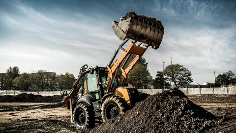 CASE 695ST Backhoe Loader