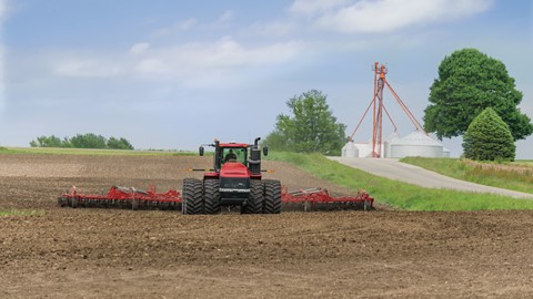 Tiger-Mate 255 field cultivator and Steiger 500