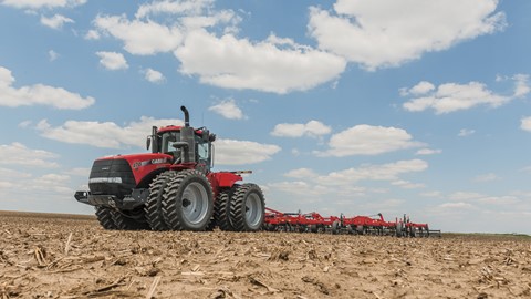 Tiger-Mate 255 field cultivator and Steiger 470