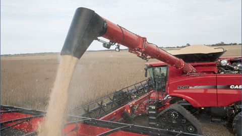 Axial-Flow 9240 unloading