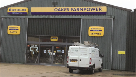 New Holland dealer Oakes Bros Ltd expands in South Wiltshire