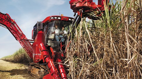 Case IH A8800 Sugarcane Harvester in Brazil