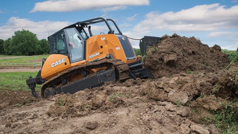 SiteControl CoPilot System on CASE 2050M Dozer