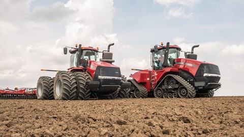 The new Steiger CVXDrive series tractor is available in 17 different configurations