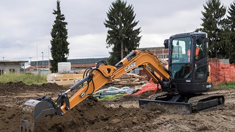 CASE CX37C compact excavator