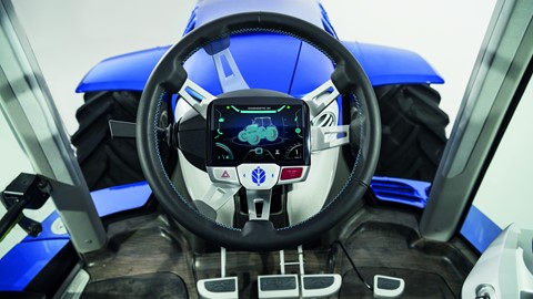 Interactive steering wheel cluster display