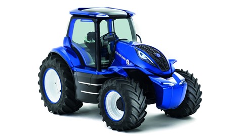 New Holland Methane Powered Concept Tractor - Right Front three quarter