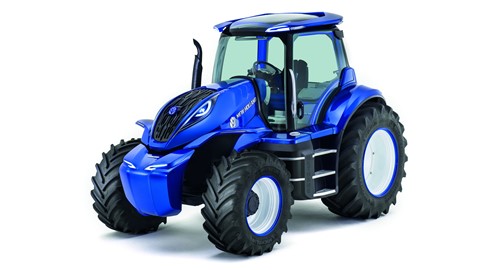 New Holland Methane Powered Concept Tractor - Left front three quarter
