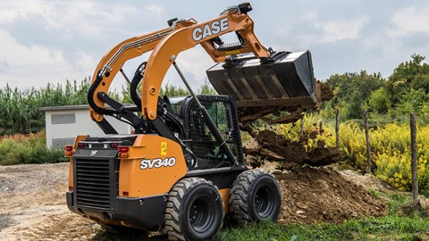 CASE upgrades skid steer loaders to the SV340