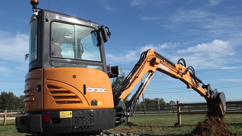 CASE CX30C compact excavator