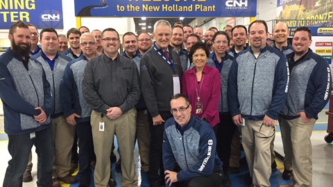 The New Holland, PA, USA team