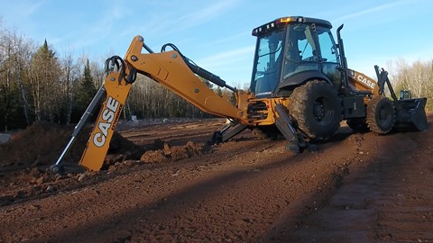 CASE 580N WT backhoe loader