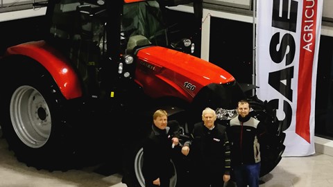 From left to right: Trevor McHugh, Derek McHugh, John McDermott (Sales Manager)