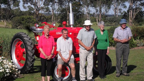 Case IH Competition Winners, the Gamble family